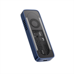 DEM040M1 USB-C 20Gbps M.2 SSD Enclosure | NVMe SATA Dual Protocol