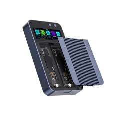 20Gbps 双盘克隆 M.2 SSD 硬盘盒