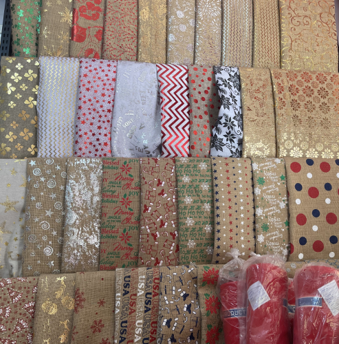 PRINT JUTE CLOTH