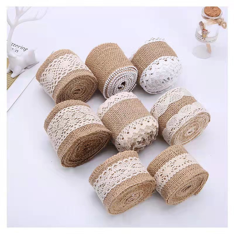 COTTON LACE JUTE ROLL