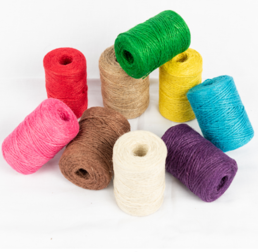JUTE ROPE DYED 2PLY x100M ZJNC204A