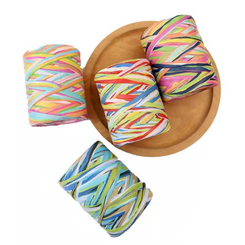 RAFFIA WITH COLOR