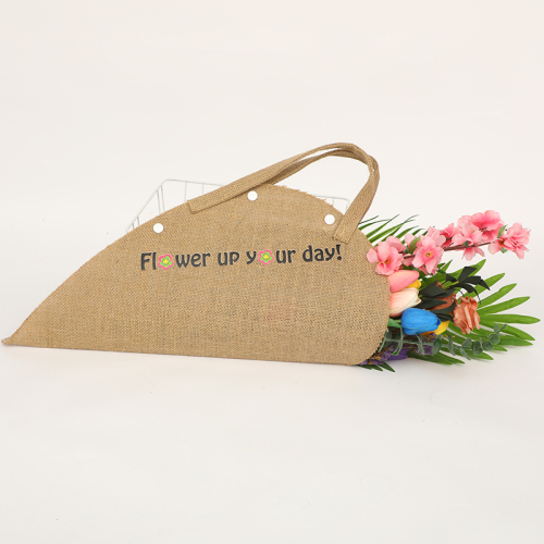 JUTE BAG FOR FLOWER