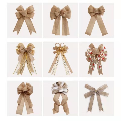 BIG SIZE JUTE BOWKNOT
