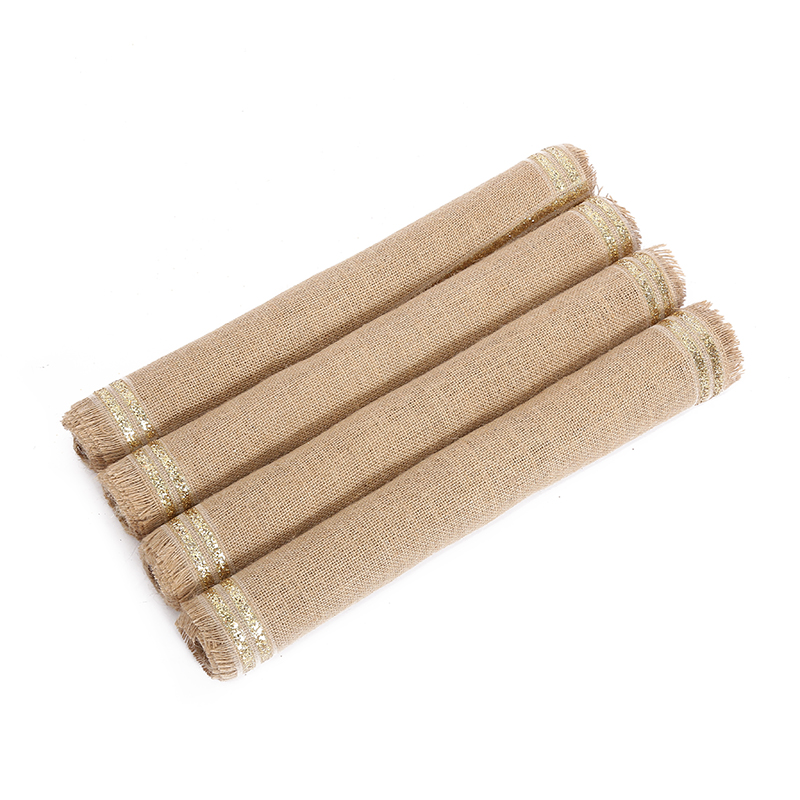 glitter JUTE TABLE RUNNER