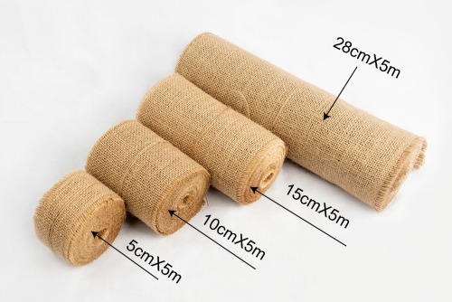 5CM 10CM 15CM 28CM 36CM JUTE TABLE RUNNER