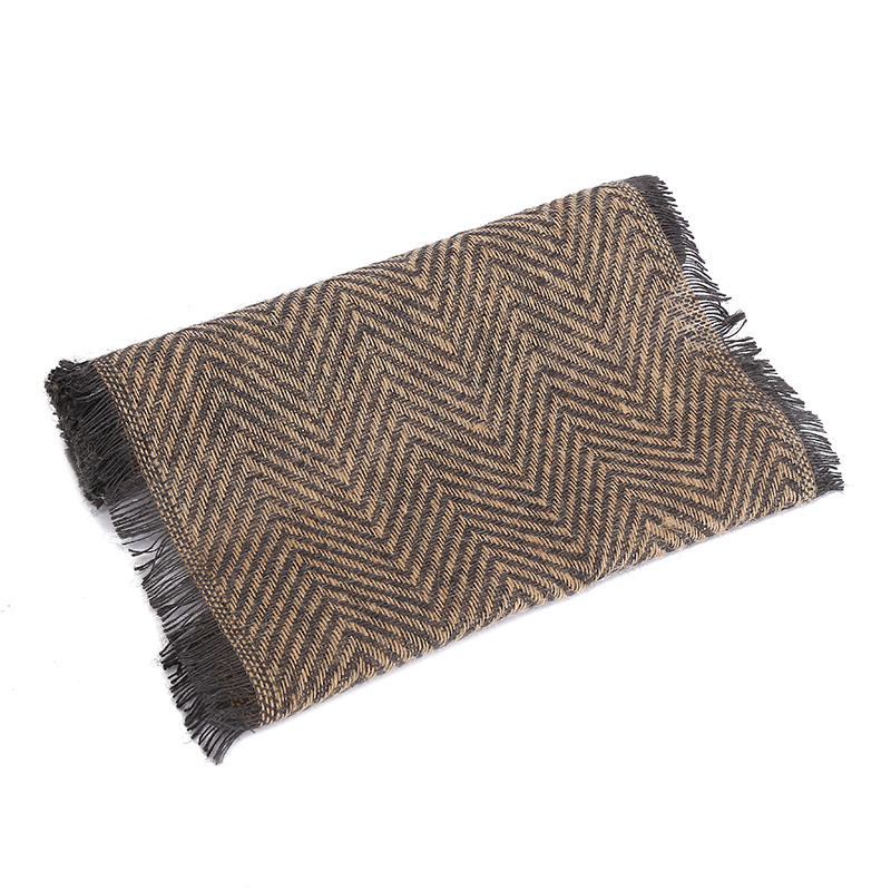 HERRINGBONE JUTE TABLE RUNNER