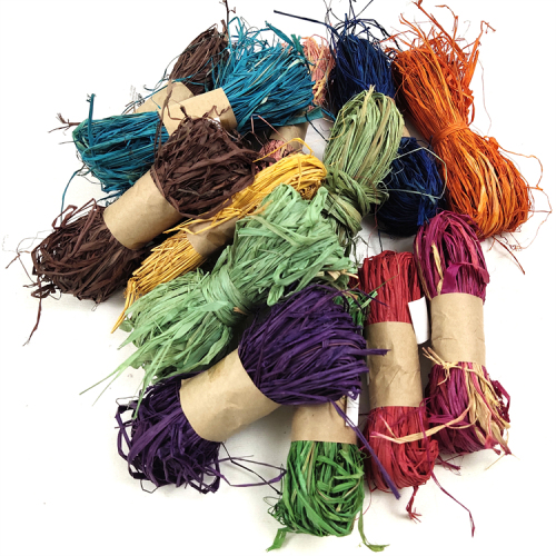 RAFFIA WITH COLOR ZJNC203B