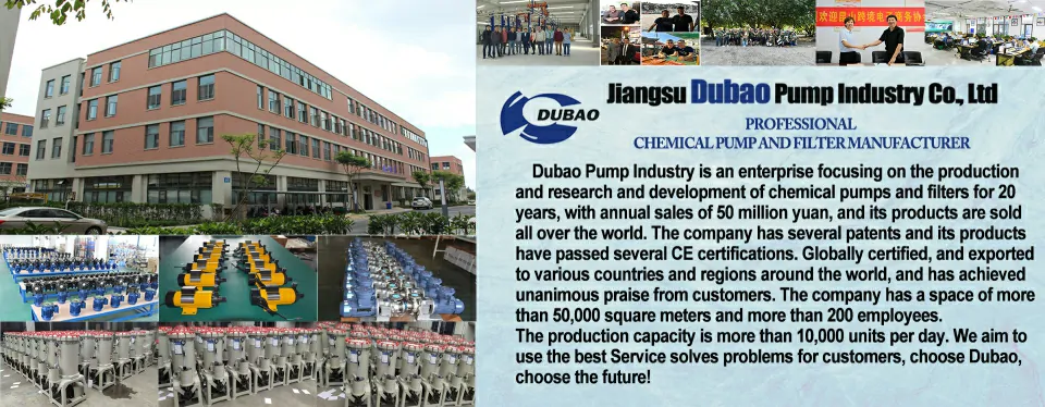 china pump Manufacturer Dubao Pump