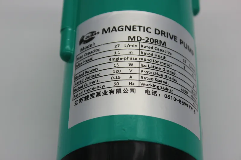 Chemical Liquid Magnetic Drive Pump MD-20R