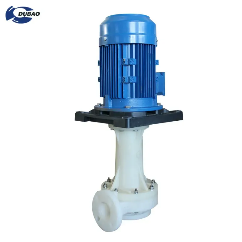 High Temperature PVDF Plastic Vertical Pump BT Series
