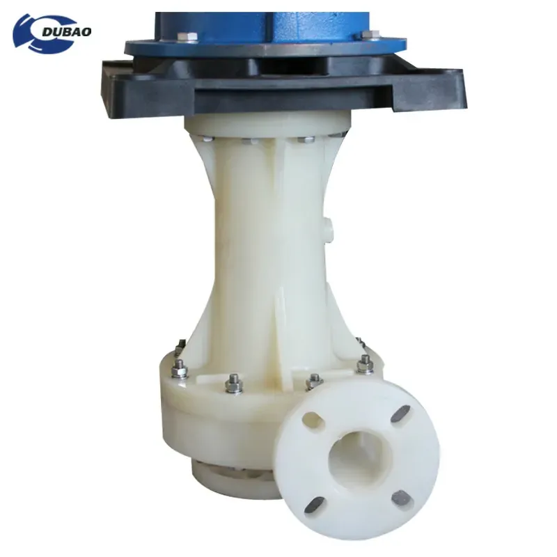High Temperature PVDF Plastic Vertical Pump BT Series