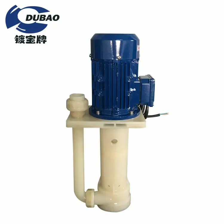 PVDF Plastic Vertical Inline Pump PT Series