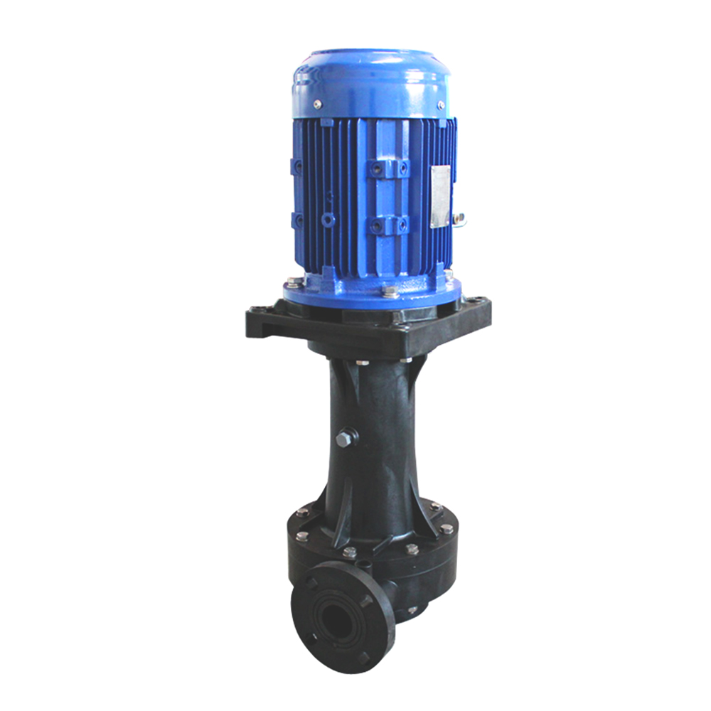 Corrosion resistant vertical pump