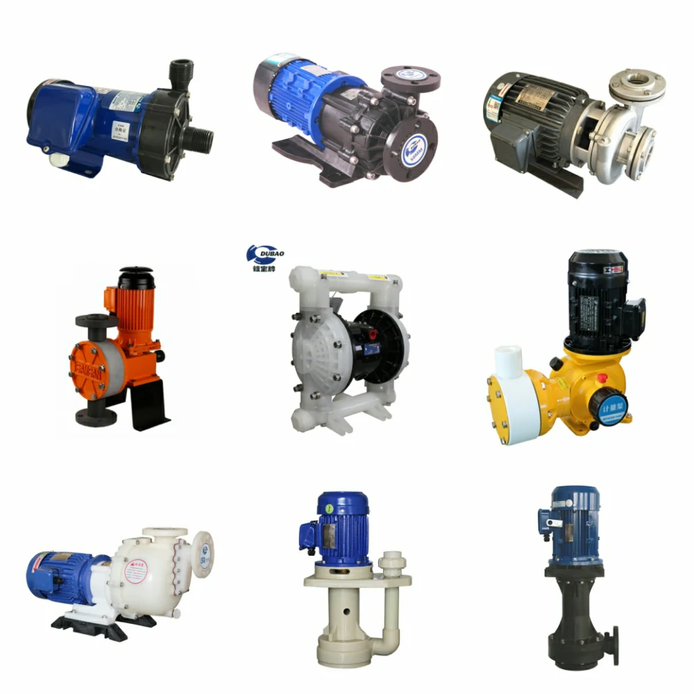 What Are the Characteristics of Different Types of Chemical Pumps