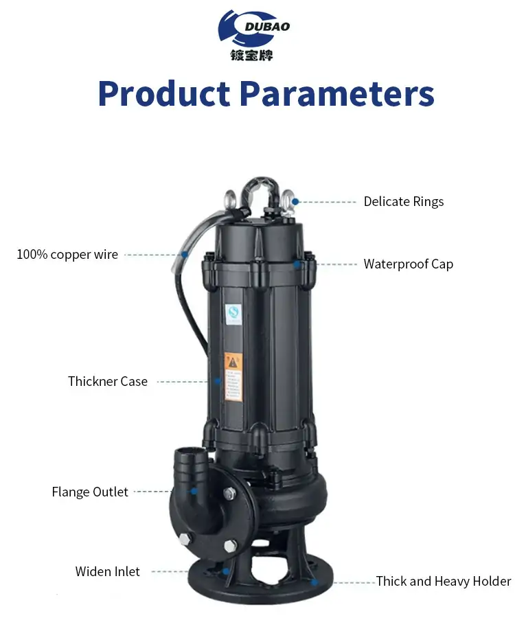 submersible sewage pump
