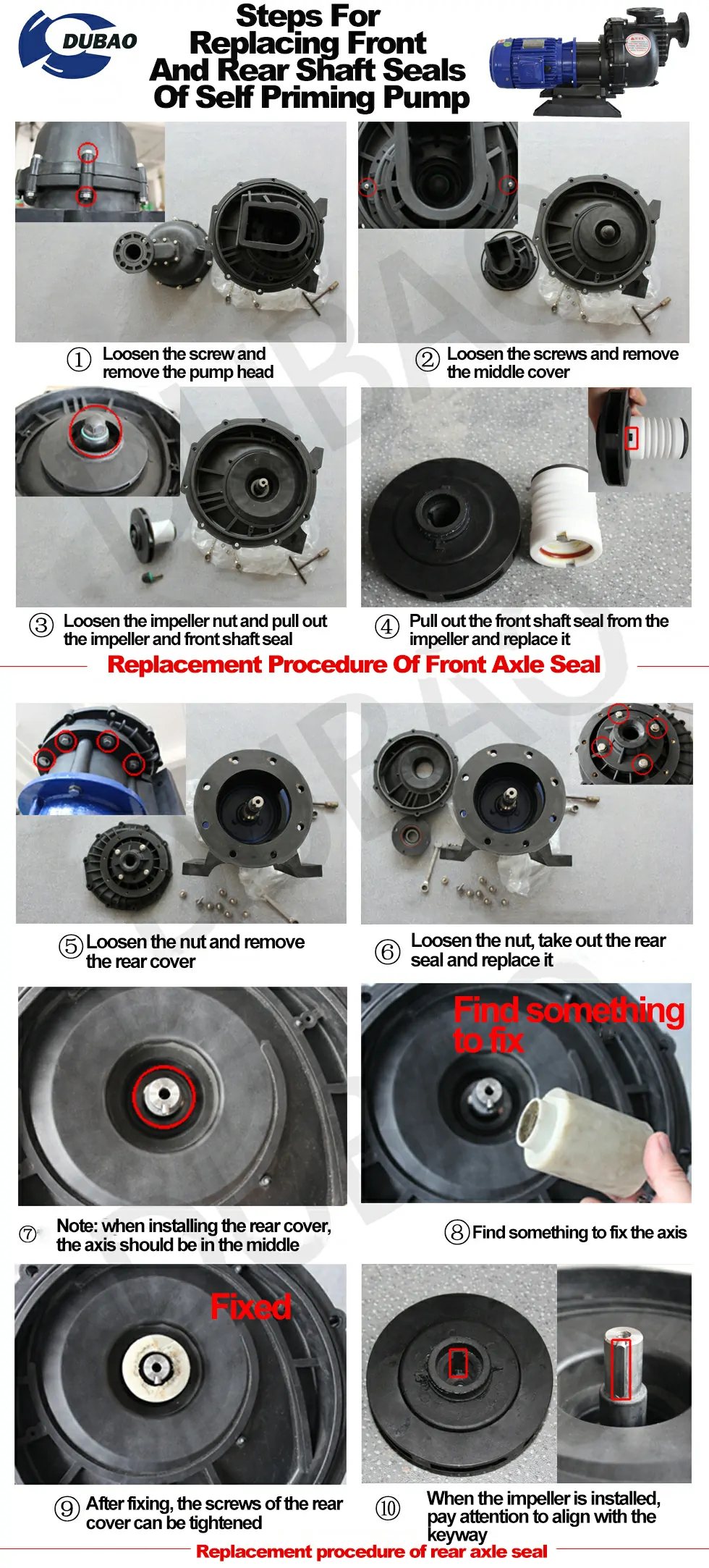 Correct use of chemical magnetic pump