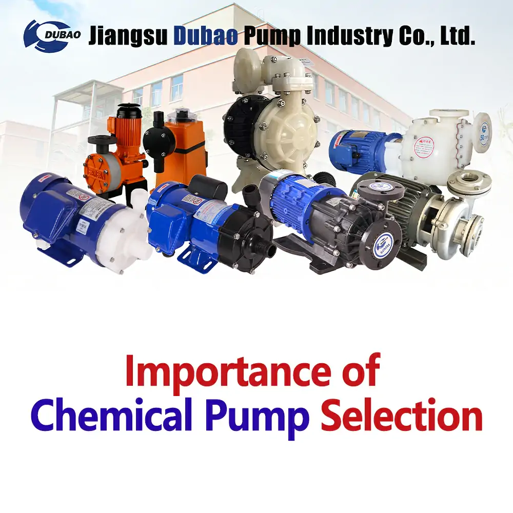 Importance of Chemical Pump Selection