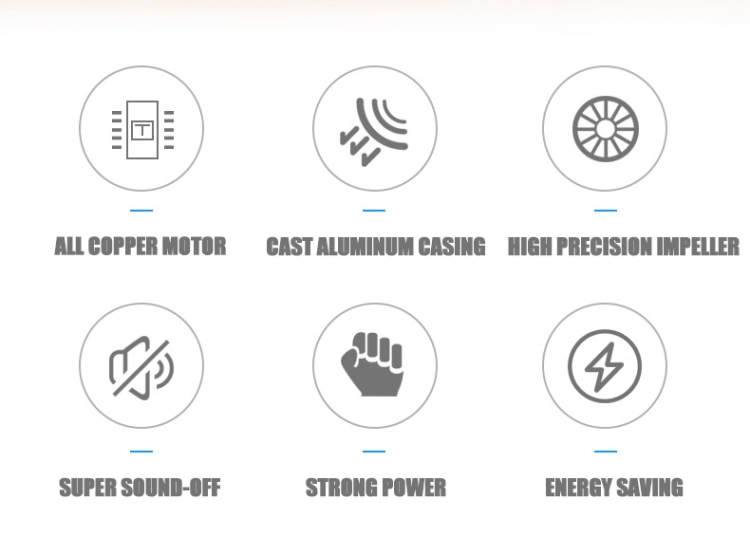 Hot Water Circulation Pump Features