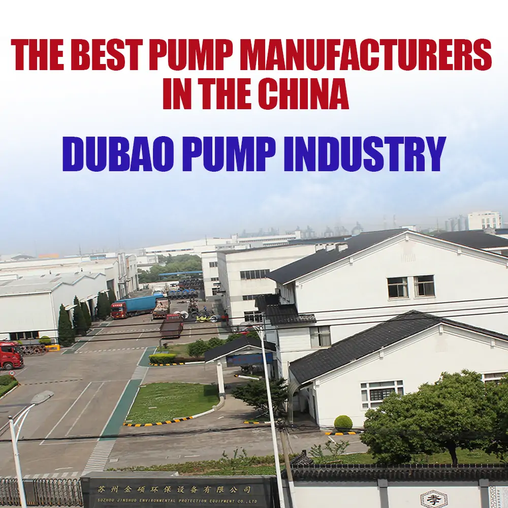 The Best Pump Manufacturers in the China-DUBAO Pump Industry