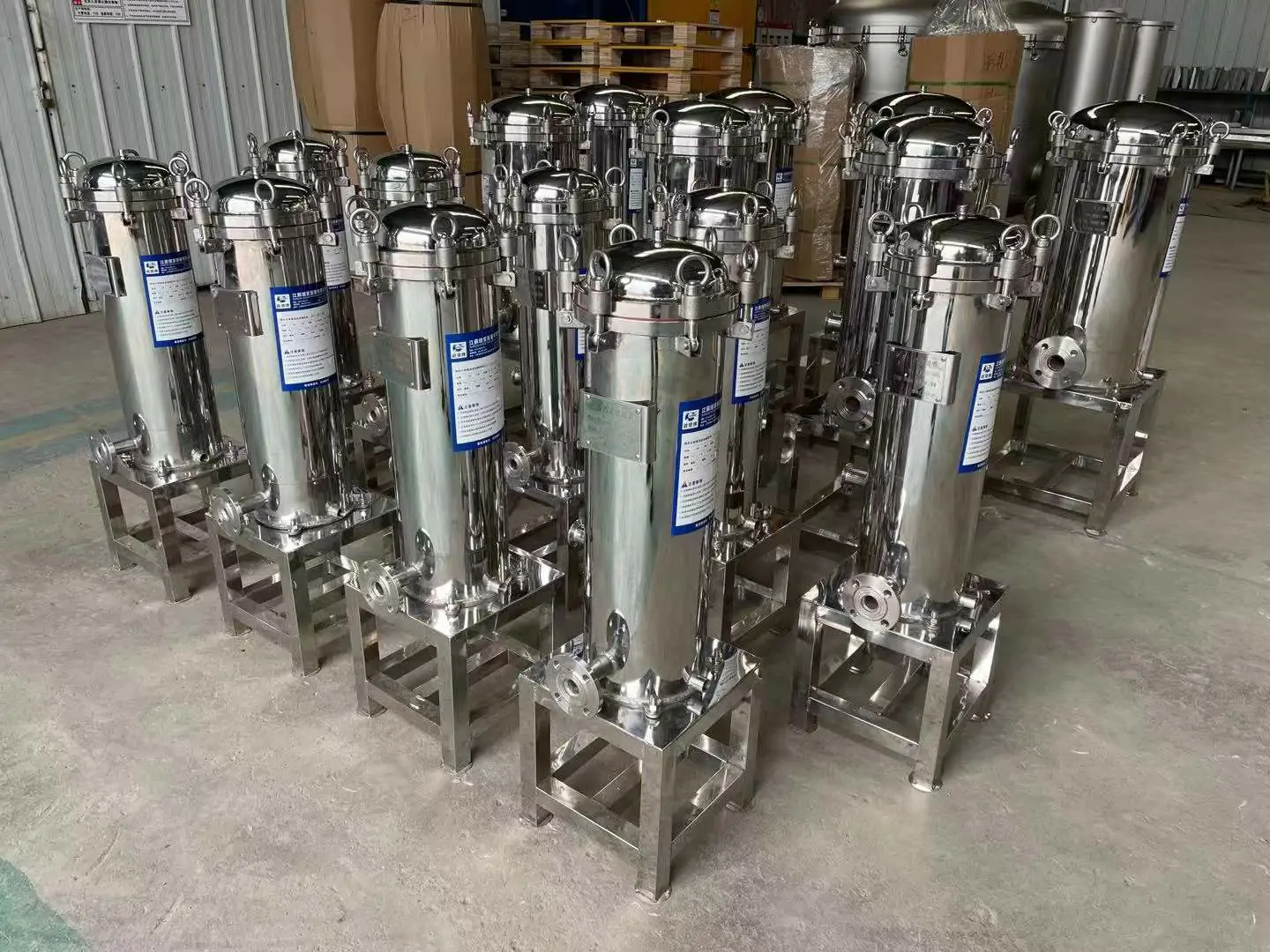Stainless Steel Bag Filter System