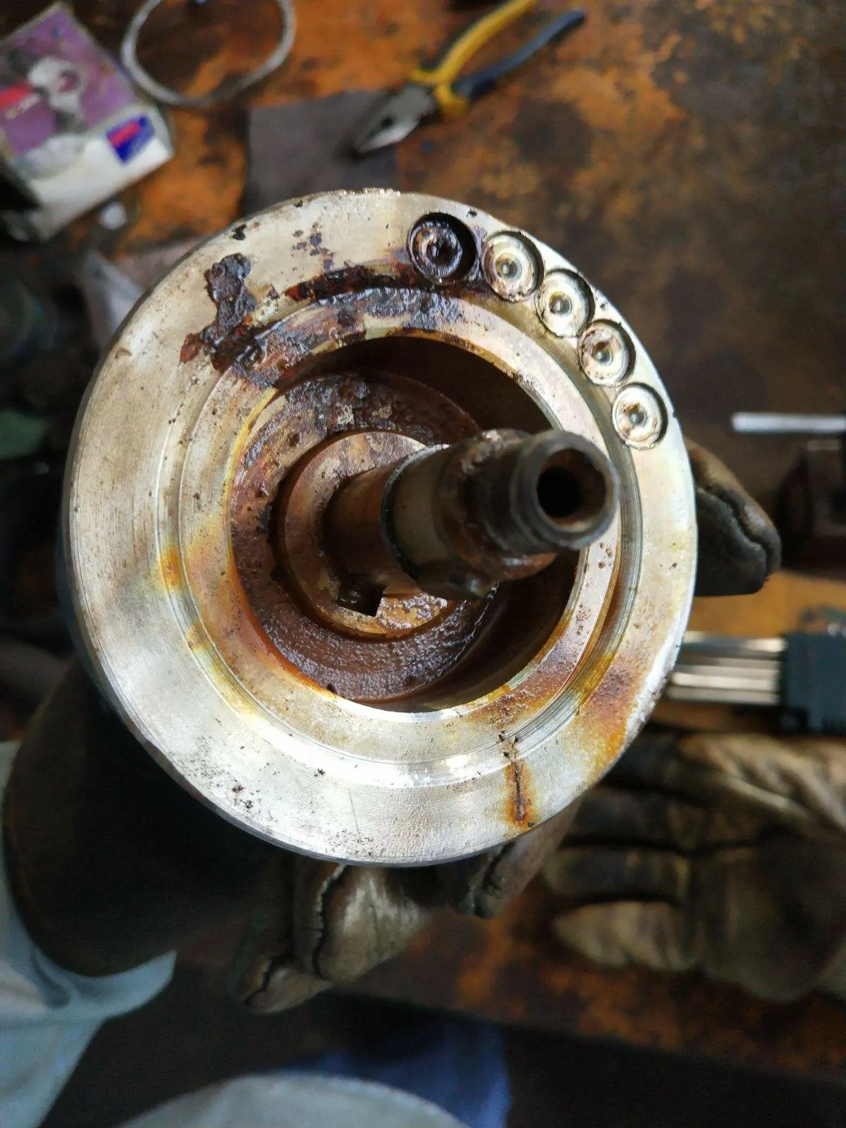 Idling of the Magnetic Pump