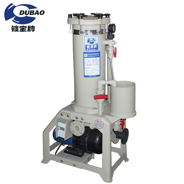 What are the characteristics of a medicine liquid electroplating filter machine?