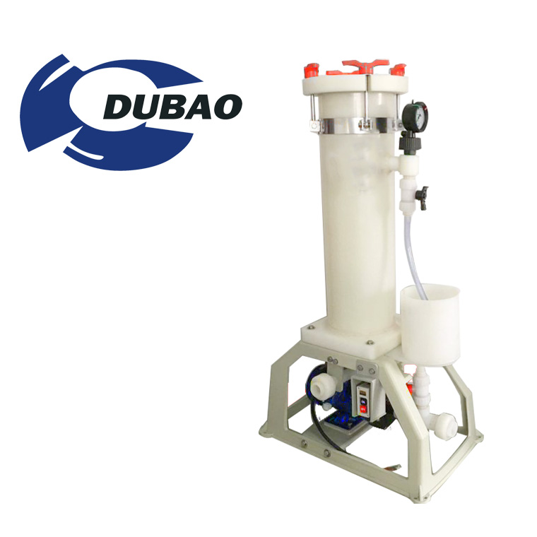 Sustainability and environmental protection of fluoroplastic filters