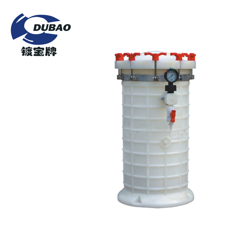 How does the acid and alkali filter work?