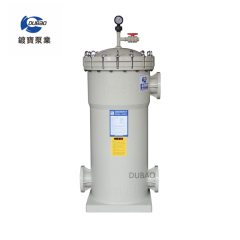 Plastic filter housing, PPH filter, chemical liquid filter