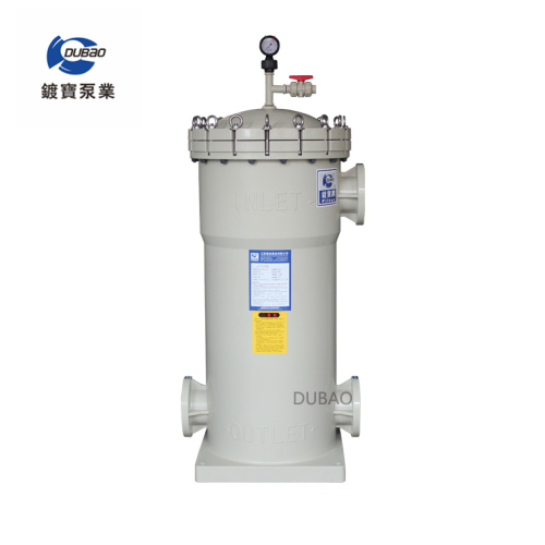 Plastic filter housing, PPH filter, chemical liquid filter