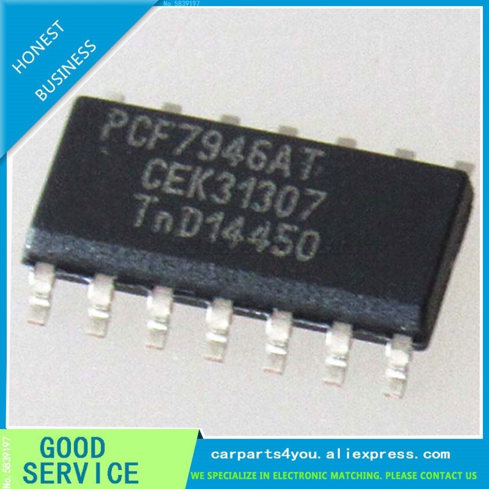 10piece PCF7946 7946 PCF7946AT 7946AT Transponder Chip sop-14 PCF7946AT PCF7946 car anti-theft remote key motherboard chips