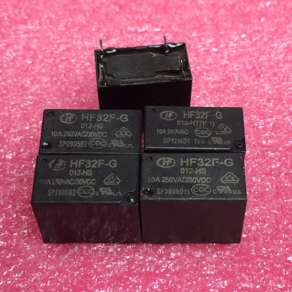 5pcs New JZC-32F-G 012-HS for Hongfa Relay 12V HF32F-G high current 10A