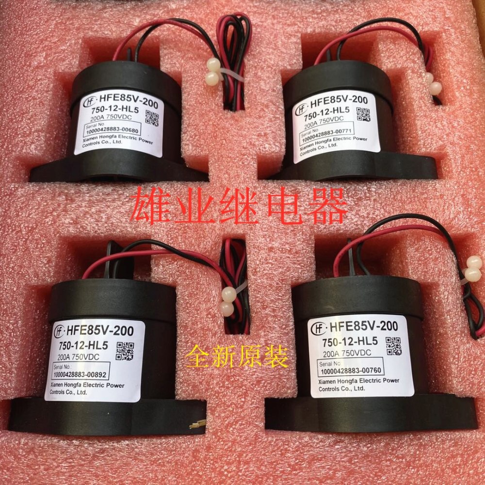 HFE85V-200 new energy vehicle relay current load 200A output 750VDC voltage 12VDC