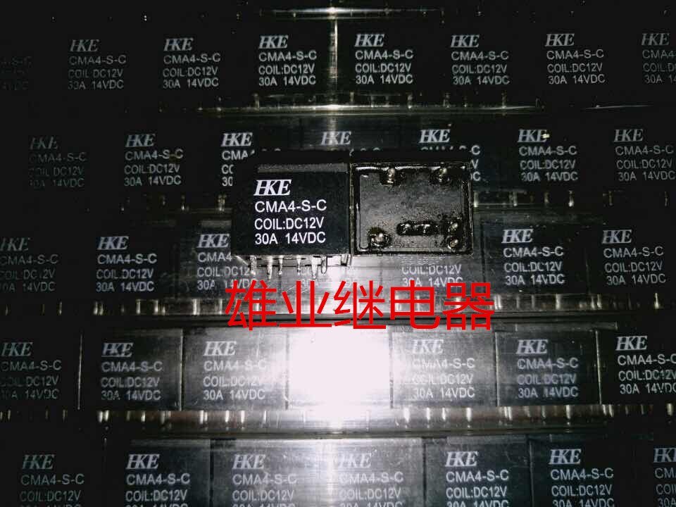 CMA4-S-C DC12V 30A new for HKE relay CMA4-S-C DC12V
