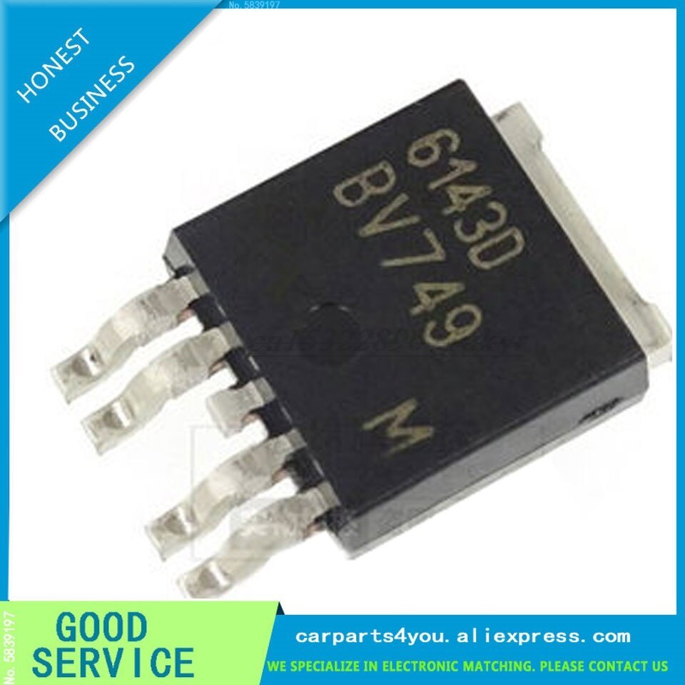 20pcs or 50pcs BTS6143D 6143D TO-252 Auto Chips for Cruze computer board patch smart power switch chip ICs Bridge driver IC