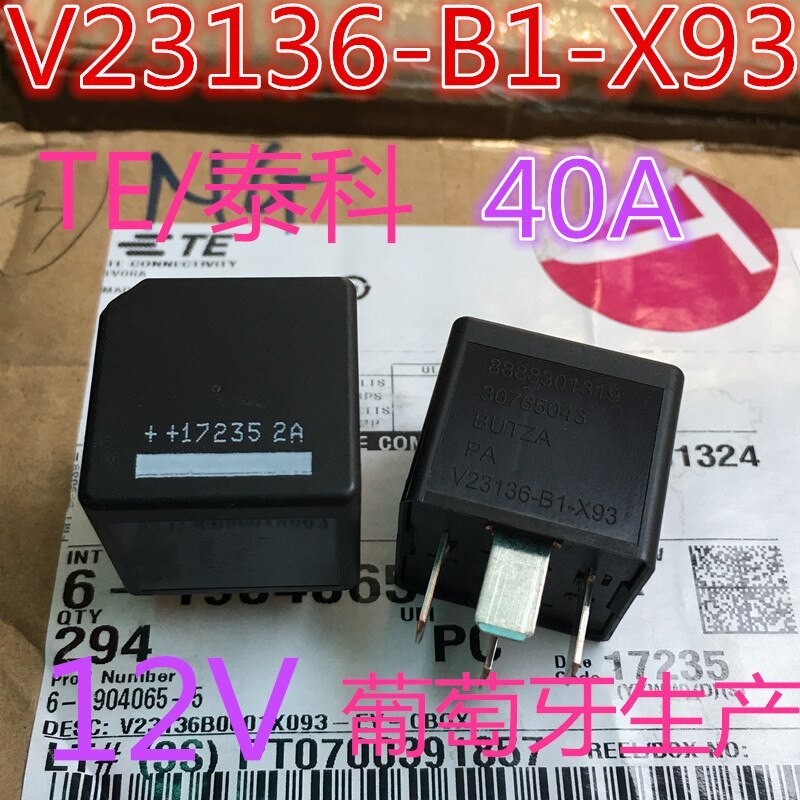 New original V23136-B1-X93 40A12V automotive relay V23136-B1-X66
