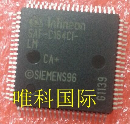 1PCS-10PCS SAF-C164CI-LM SAF-C164CI DA CA QFP80 16 bit microcontroller chip New original parts  version chip