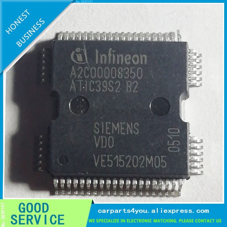 10PCS/LOT ATIC39S2-B2 A2C00008350 ATIC39S2 B2 ATIC39S2B2 for VW Volkswagen Jetta Siemens Cruze engine ECU fuel injection Chips