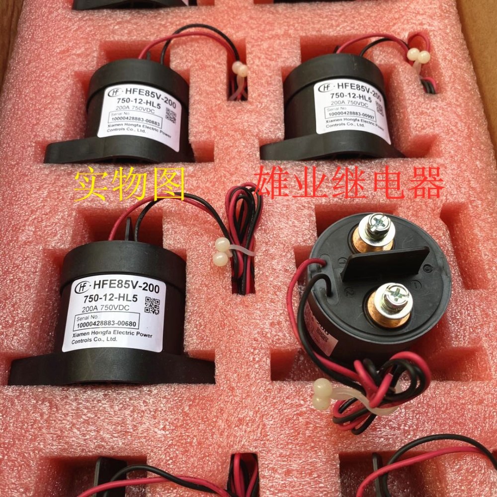 HFE85V-200 new energy vehicle relay current load 200A output 750VDC voltage 12VDC