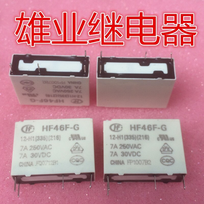 HF46F-G 12-H1 for Hongfa Relay HF46F 12-HS1 12V 7A