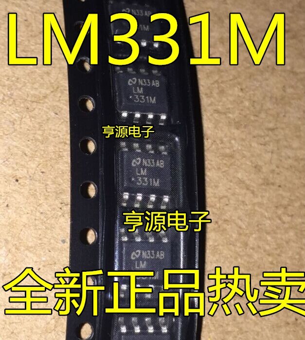 5pcs LM331 LM331M LM331DR SOP-8 SMD voltage/frequency converter chip