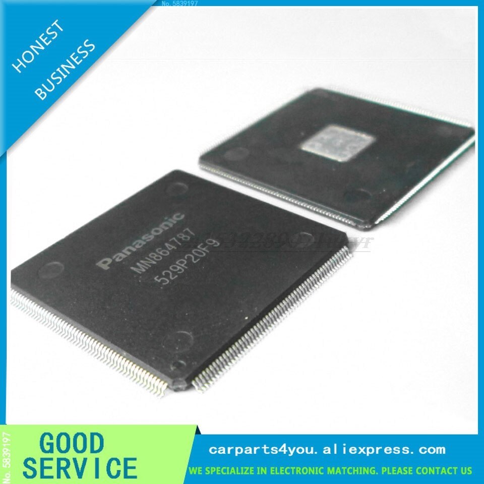 MN864787 MNB64787 864787 TQFP256 High Speed Codec LSI Chip For Matsushita PANASON image processing IC LCD screen chip Chips ICs