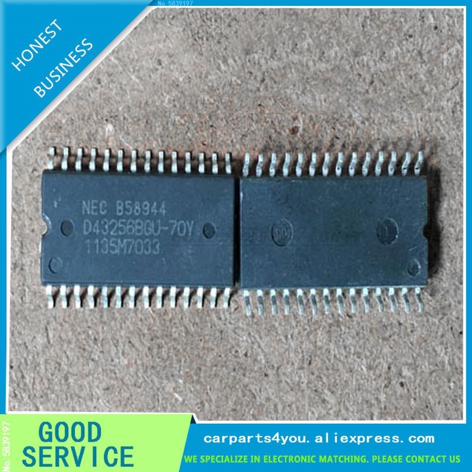 10PCS/lot B58944 D43256BGU-70Y SOP28 Car IC Automotive Engine PC Board Chip on car board Chip for car equipment Auto Chips ICs
