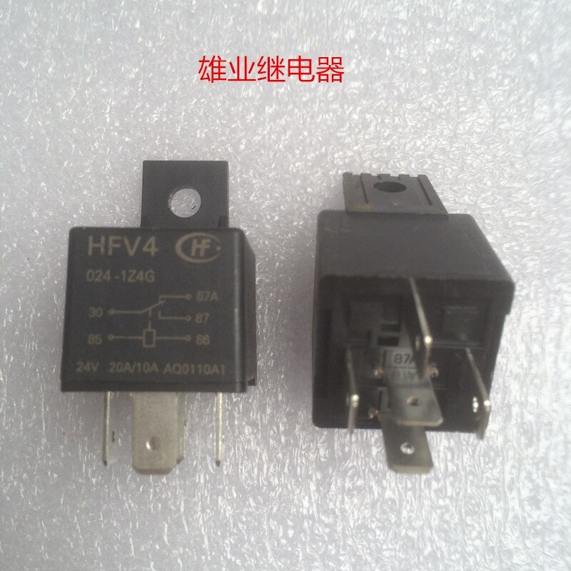 HFV4/024-1Z4G for Hongfa Automotive Relay A set of conversion 5-pin 20A 24VDC