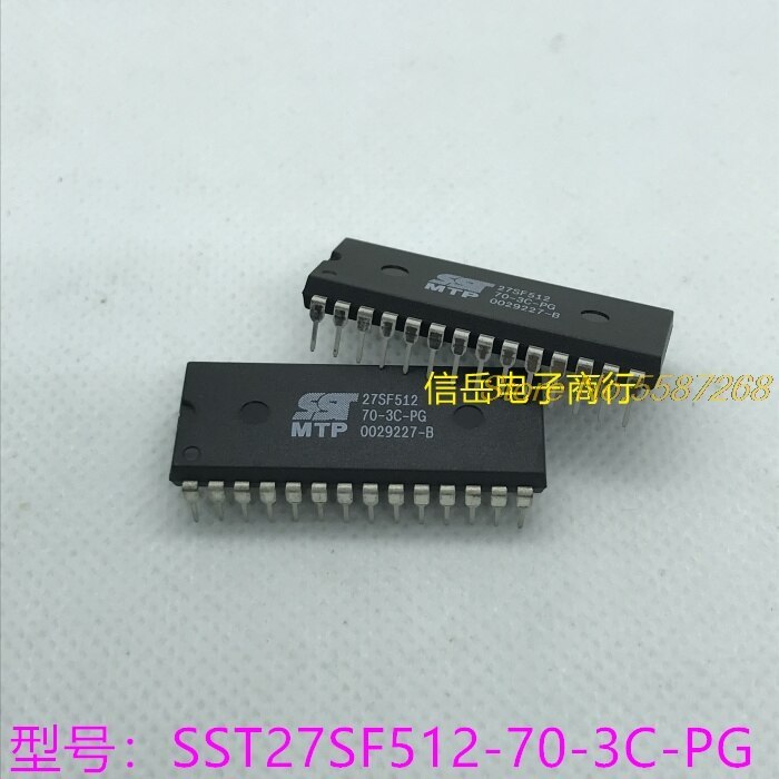 10pcs/lot  car memory ic SST27SF512-70-3C-PG SST27SF512 27SF512 70-3C-PG DIP28 Flash memory chip Chips ICs