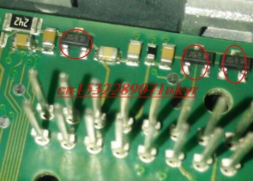 JS for Volkswagen Magotan J794 direction lock ELV computer vulnerable patch two transistors for Chevrolet Cruze