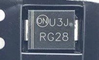 U3J automotive computer board SMD diode fast recovery diode 3A 600V brand new