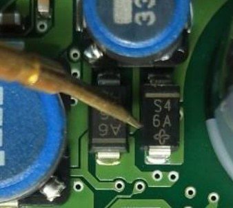 S4 car computer board power protection diode brand new
