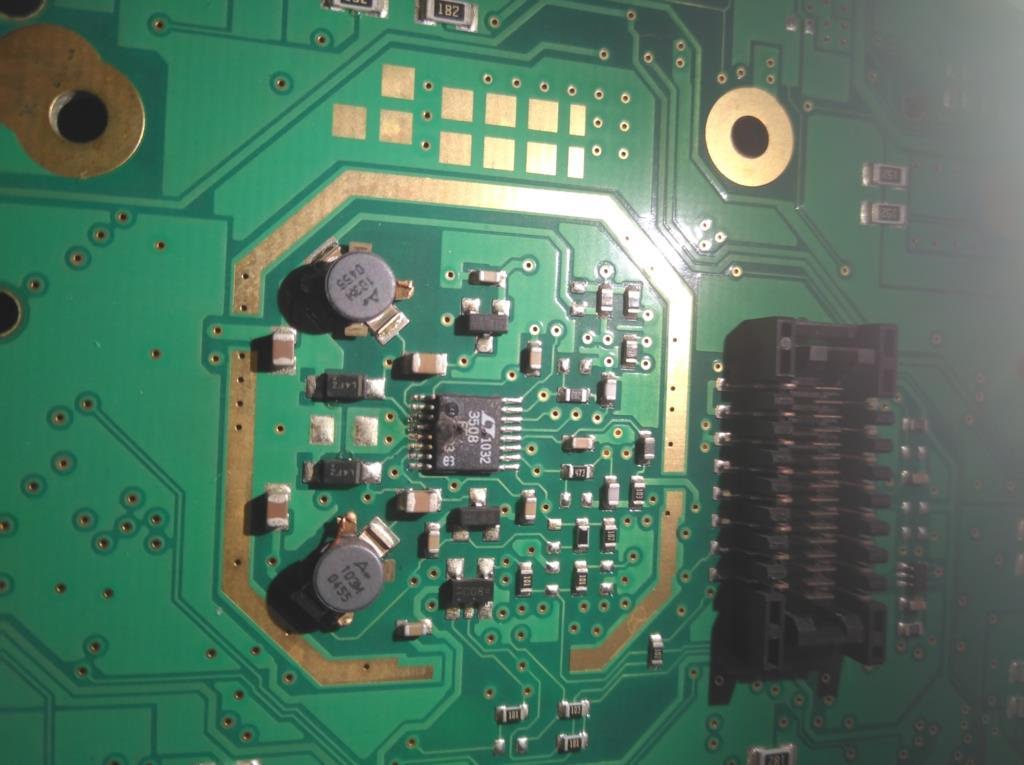 LT3508FE automotive computer board step-down switching regulator chip
